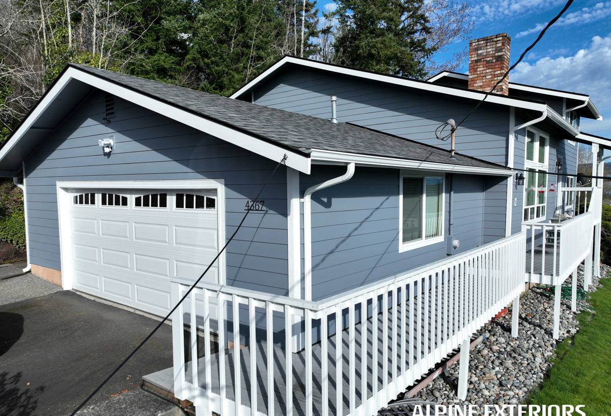 Bellingham Roofing Companies architectural shingle roof in Bellingham, WA