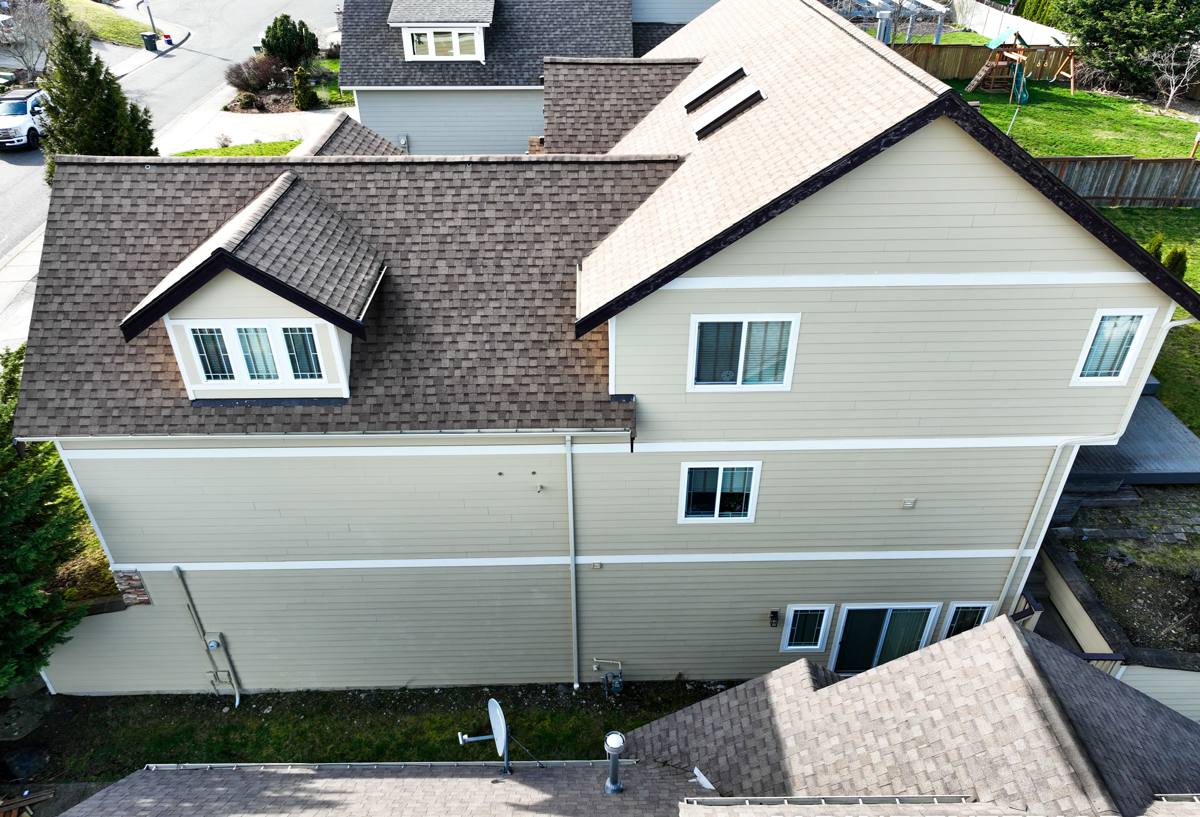 Bellingham Roofing Companies standing seam metal roof in Bellingham, WA